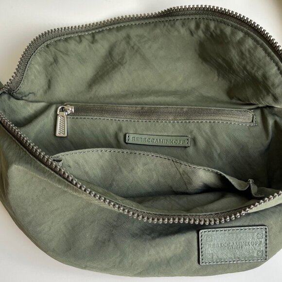 Rebecca Minkoff Nylon Belt Bag in Olive Green - Picture 7 of 9
